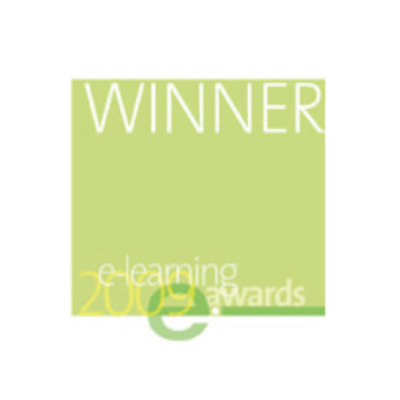 Winner of e-learning awards 2009