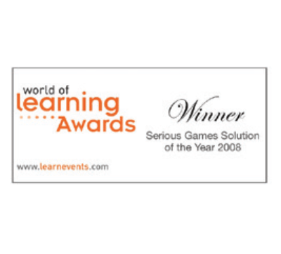 Winner of Serious Games Solution of the Year 2008