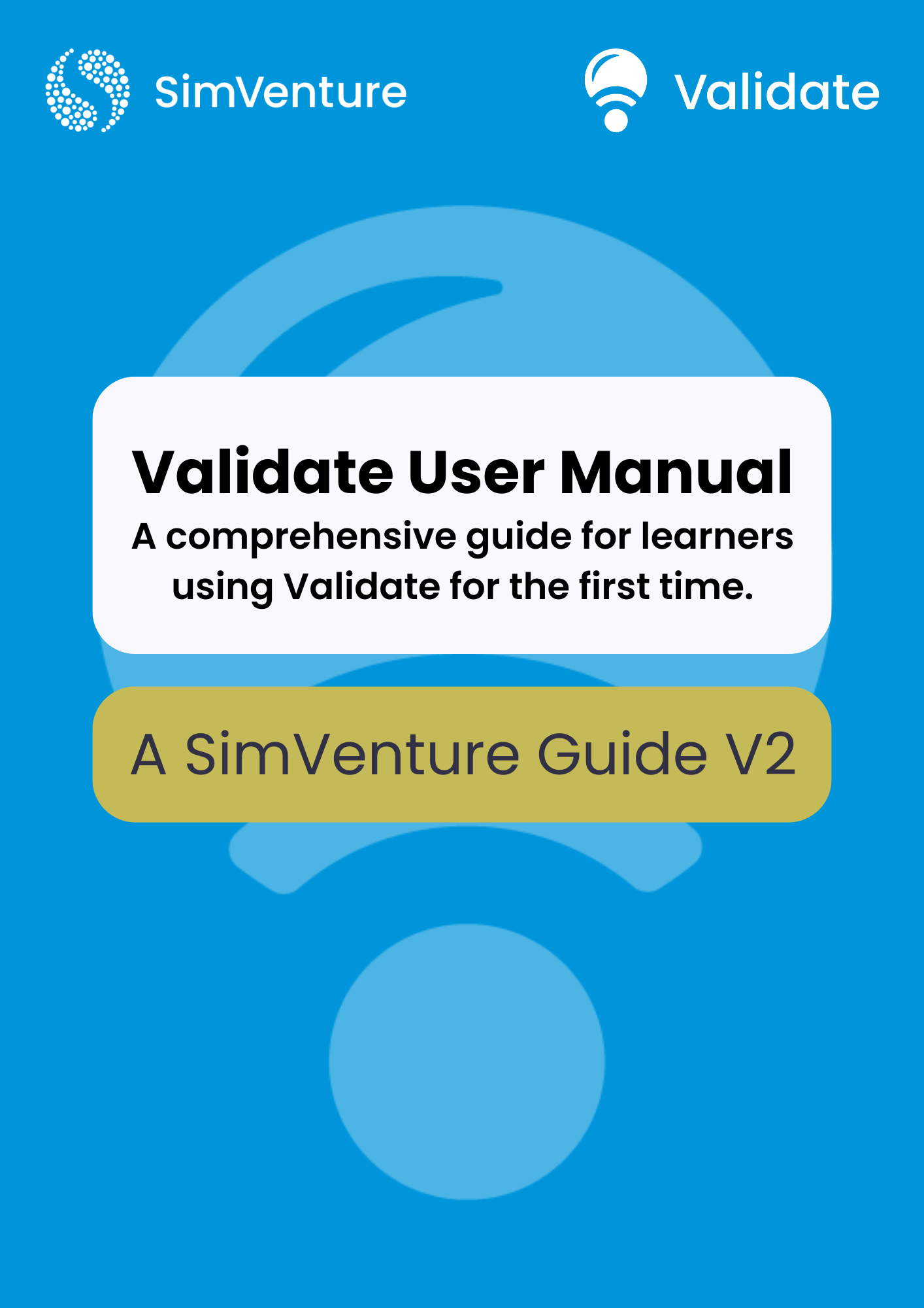 Validate user manual ebook